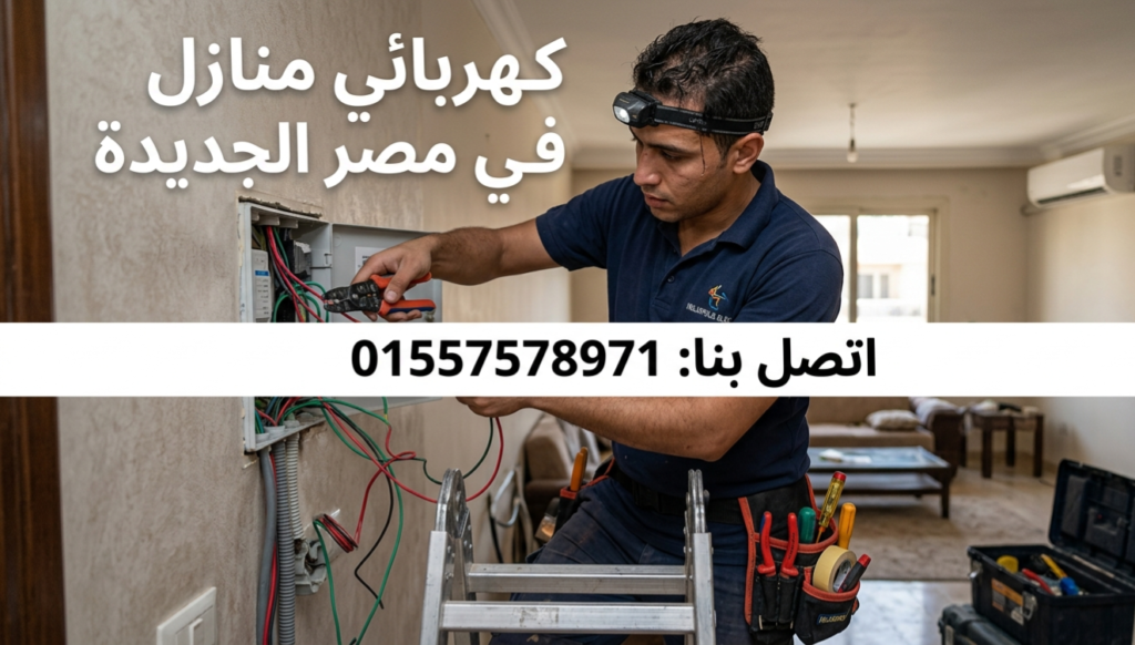 كهربائي منازل في مصر الجديدة
